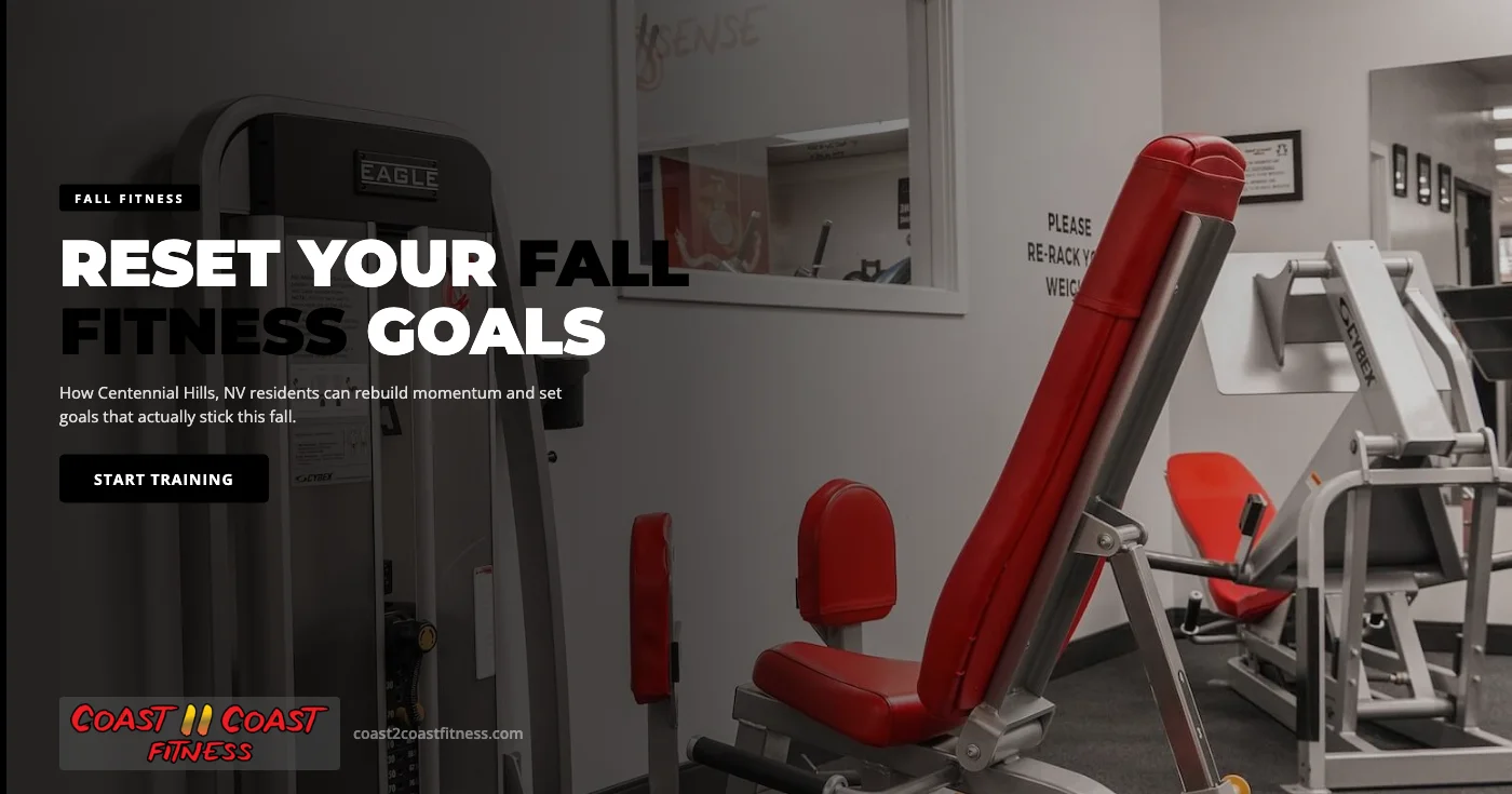 How to Reset Your Fitness Goals This Fall in Centennial Hills, NV